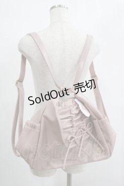 画像1: m petit by misako / AM*NIリボン3WAY  ピンク H-25-02-03-1048-LO-BG-NS-ZH