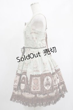 画像2: Angelic Pretty / Musee du Chocolat切替ジャンパースカート Free ミント H-25-02-03-1001-AP-OP-NS-ZH