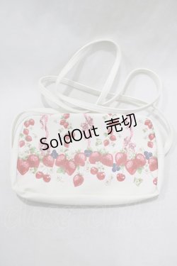 画像3: BABY,THE STARS SHINE BRIGHT / いちご柄ポシェット  オフ H-25-02-03-1052-BA-BG-NS-ZH