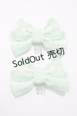 Angelic Pretty / Lovelyマーガレットコーム  ミント H-25-02-03-1060-AP-AC-NS-ZH