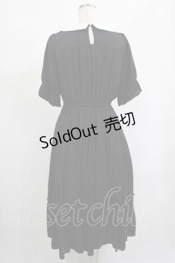 画像3: axes femme / シアーストライプワンピース M ブラック H-25-02-03-1010-AX-OP-NS-ZH