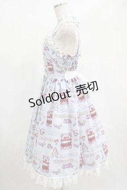 画像2: metamorphose / Disney Alice in Wonderlandジャンパースカートセット サイズ1 サックス H-25-02-03-005-ME-OP-NS-ZH