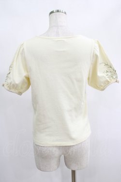 画像3: F&A / スズラン刺繍パフT Free IVORY H-25-02-03-054-LO-TO-NS-ZH