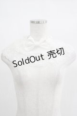 metamorphose / ラッセルレース付け衿  オフ H-25-02-03-063-ME-ZA-NS-ZH
