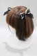 画像2: BABY,THE STARS SHINE BRIGHT / Princess Lacy Bouquet リボンコーム  ブラック H-25-02-03-077-BA-AC-NS-ZH (2)
