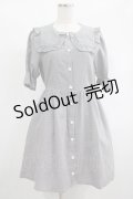 Ank Rouge / ハートボタンセーラーワンピース M ブラック H-25-02-03-022-CA-OP-NS-ZH