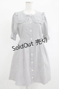 Ank Rouge / ハートボタンセーラーワンピース M ブラック H-25-02-03-022-CA-OP-NS-ZH