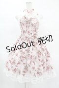 BABY,THE STARS SHINE BRIGHT / シュガーブーケ柄シャーリングプリンセスジャンパースカート Free ピンク H-25-02-04-1028-BA-OP-NS-ZH