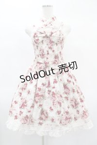BABY,THE STARS SHINE BRIGHT / シュガーブーケ柄シャーリングプリンセスジャンパースカート Free オフ H-25-02-04-1029-BA-OP-NS-ZH