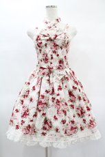 画像1: BABY,THE STARS SHINE BRIGHT / シュガーブーケ柄シャーリングプリンセスジャンパースカート Free オフ H-25-02-04-1029-BA-OP-NS-ZH (1)