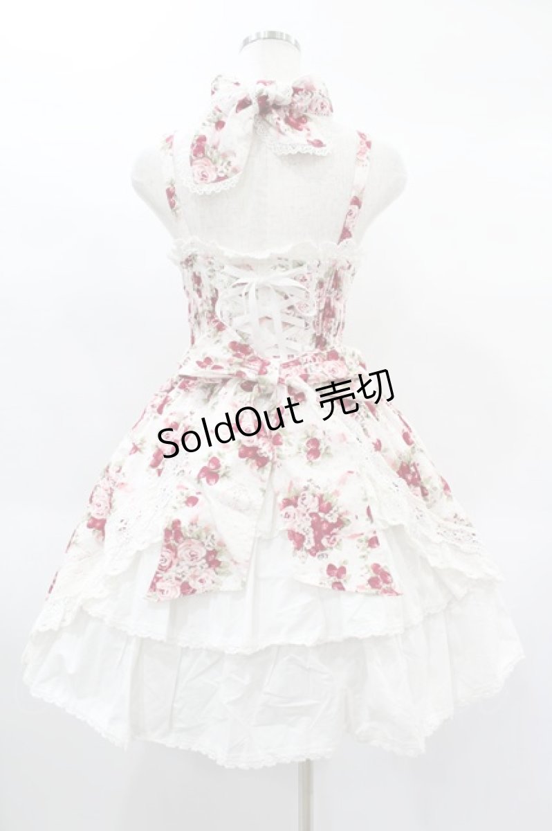 画像2: BABY,THE STARS SHINE BRIGHT / シュガーブーケ柄シャーリングプリンセスジャンパースカート Free オフ H-25-02-04-1029-BA-OP-NS-ZH (2)