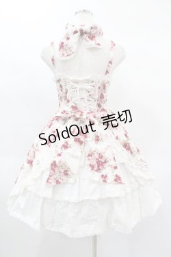 画像2: BABY,THE STARS SHINE BRIGHT / シュガーブーケ柄シャーリングプリンセスジャンパースカート Free オフ H-25-02-04-1029-BA-OP-NS-ZH
