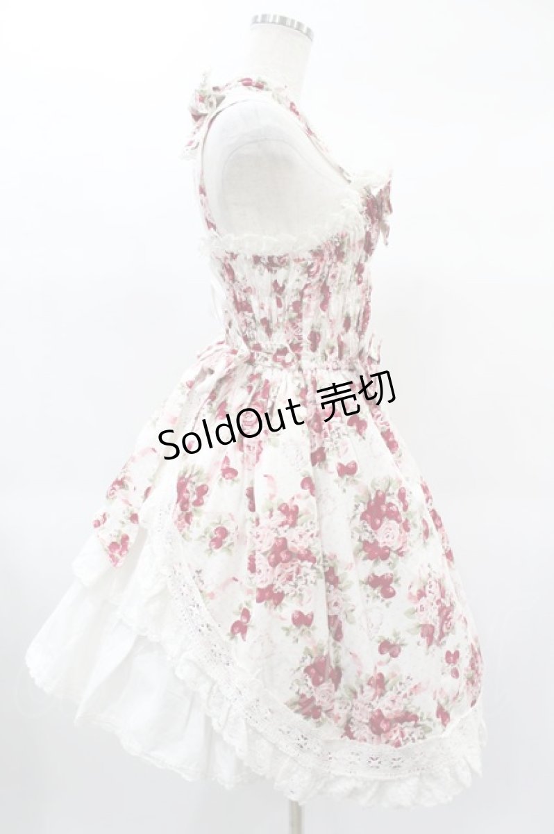 画像3: BABY,THE STARS SHINE BRIGHT / シュガーブーケ柄シャーリングプリンセスジャンパースカート Free オフ H-25-02-04-1029-BA-OP-NS-ZH (3)