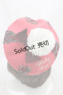 画像2: Shirley Temple / 音符ベレー帽 54cm アカ H-25-02-05-1007-ET-AC-KB-ZH