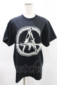 MILKBOY / ANRCHY GUN TEE  ブラック H-25-02-05-1018-MB-TO-KB-ZH