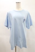 MILKBOY / SECRET KEYS TEE L ライトブルー H-25-02-05-1019-MB-TO-KB-ZH