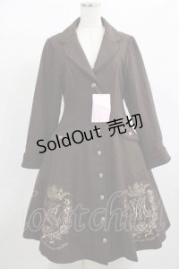 metamorphose / クラウンエンブレム刺繍入りコート サイズ1 ブラウン H-25-02-06-025-ME-CO-NS-ZH