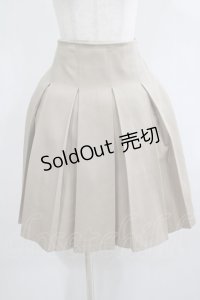 Fi.n.t / ボックスプリーツスカート Free LIGHT BEIGE H-25-02-06-031-CA-SK-NS-ZH