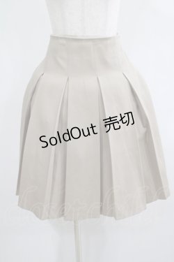 画像1: Fi.n.t / ボックスプリーツスカート Free LIGHT BEIGE H-25-02-06-031-CA-SK-NS-ZH
