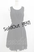 axes femme / フレアーワンピース M ブラック H-25-02-06-032-AX-OP-NS-ZH