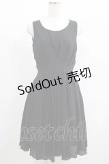 axes femme / フレアーワンピース M ブラック H-25-02-06-032-AX-OP-NS-ZH