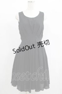 axes femme / フレアーワンピース M ブラック H-25-02-06-032-AX-OP-NS-ZH