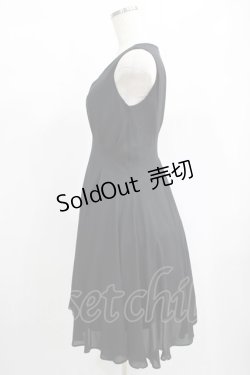 画像2: axes femme / フレアーワンピース M ブラック H-25-02-06-032-AX-OP-NS-ZH