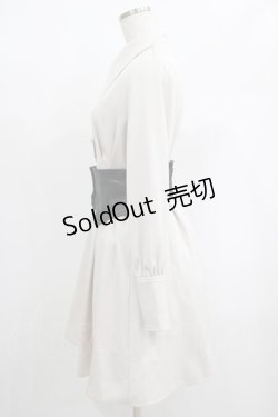 画像2: EATME / 2WAYコルセット付きシャツワンピース S アイボリー H-25-02-06-035-LO-OP-NS-ZH