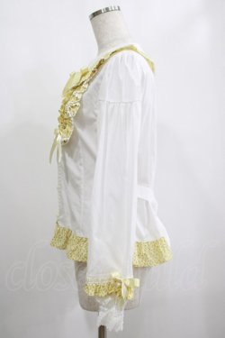 画像2: BABY,THE STARS SHINE BRIGHT / Mignonette Fleurie ブラウス Free オフ白/イエロー H-25-02-06-051-BA-BL-NS-ZH