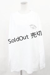 Candy Stripper / THE CANDY L/S TEE  ホワイト H-25-02-06-1006-PU-TO-KB-ZH
