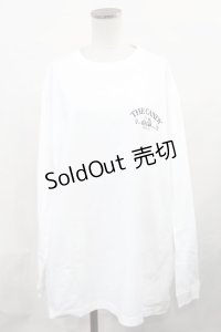 Candy Stripper / THE CANDY L/S TEE  ホワイト H-25-02-06-1006-PU-TO-KB-ZH