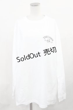 画像1: Candy Stripper / THE CANDY L/S TEE  ホワイト H-25-02-06-1006-PU-TO-KB-ZH