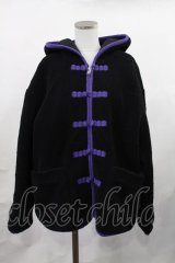 Candy Stripper / HUG HUG KOALA BOA CHINA JACKET  ブラック H-25-02-06-1011-PU-JA-KB-ZT-C042