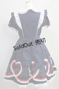 画像3: Angelic Pretty / ハートフルワンピース Free ネイビー H-25-02-06-008-AP-OP-NS-ZH