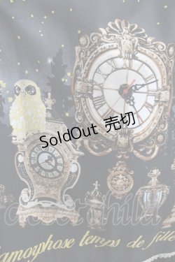 画像4: metamorphose / 【プラスサイズ】Clock Forest Night フリルジャンパースカート プラスサイズ グレイッシュナイト(Grayish Night) H-25-02-06-014-ME-OP-NS-ZH
