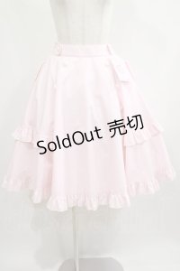 metamorphose / 【プラスサイズ】Little Nurse フリルスカート プラスサイズ ピンク H-25-02-06-023-ME-SK-NS-ZH
