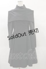ATELIER BOZ / ジュリエッタミニワンピース  黒×黒 H-25-02-08-057-EL-OP-KB-ZH