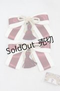 Amavel / 大正浪漫の夢紀行 和風靴リボンクリップ  アイボリー H-25-02-08-1022-CA-ZA-NS-ZH