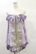 画像1: Qutie Frash / オフショルカーデ  パープル H-25-02-08-031-QU-TO-KB-ZH (1)