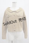 Fi.n.t / バックリボンオフショルGジャン Free BEIGE H-25-02-09-033-CA-JA-NS-ZH