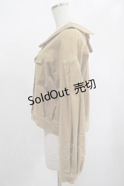 画像2: Fi.n.t / バックリボンオフショルGジャン Free BEIGE H-25-02-09-033-CA-JA-NS-ZH