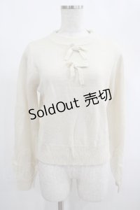 Fi.n.t / ダブルリボンニット Free アイボリー H-25-02-09-034-CA-TO-NS-ZH