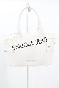 Amavel / サイドリボントート  オフ H-25-02-09-1010-CA-BG-NS-ZH