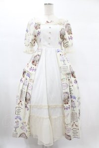 axes femme kawaii / 10thアニバーサリーワンピース M アイボリー H-25-02-09-1014-AX-OP-NS-ZH