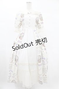 axes femme kawaii / 10thアニバーサリーワンピース M アイボリー H-25-02-09-1014-AX-OP-NS-ZH