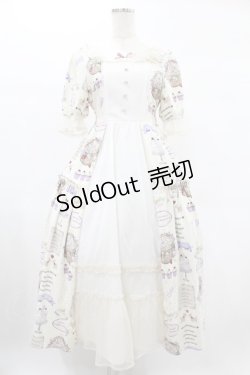 画像1: axes femme kawaii / 10thアニバーサリーワンピース M アイボリー H-25-02-09-1014-AX-OP-NS-ZH