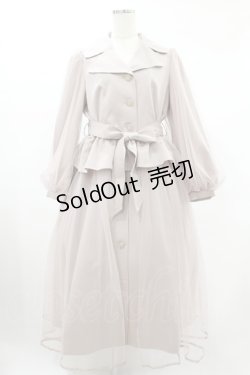 画像1: axes femme POETIQUE / 3WAYトレンチコート M ピンク H-25-02-09-1032-AX-CO-NS-ZH