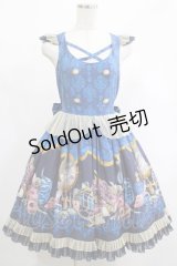 metamorphose / Dress roomバッスルジャンパースカート（ミニ） Free インクブルー H-25-02-09-005-ME-OP-NS-ZH
