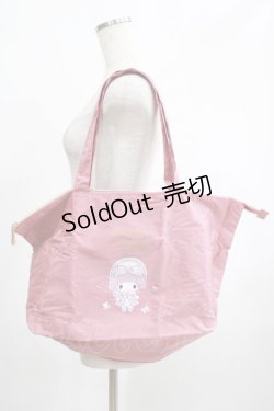 画像3: m petit by misako / サンリオキャラクターズコラボポーチ付きエコバッグ  ピンク H-25-02-09-061-LO-BG-NS-ZH