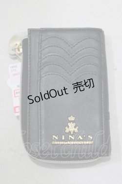 画像1: m petit by misako / NINA'Sコラボ フラグメントケース  ブラック H-25-02-09-063-LO-ZA-NS-ZH